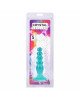 Дилдо Doc Johnson Crystal Jellies - Anal Delight - 5 Inch - Teal