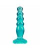 Дилдо Doc Johnson Crystal Jellies - Anal Delight - 5 Inch - Teal