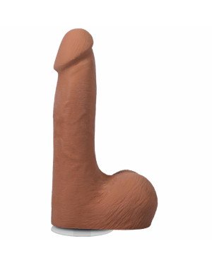 Фалоімітатор Doc Johnson The Realistic Cock ULTRASKYN - 7 Inch with Balls Caramel