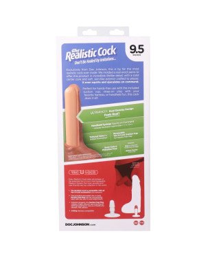Фалоімітатор, що кінчає Doc Johnson The Realistic Cock ULTRASKYN - Squirting 9,5 Inch Vanilla Фалоімітатор, що кінчає Doc Johnson The Realistic Cock ULTRASKYN - Squirting 9,5 Inch Vanilla
