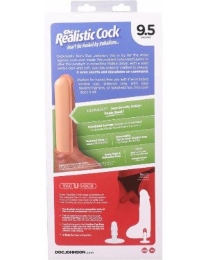 Фалоімітатор, що кінчає Doc Johnson The Realistic Cock ULTRASKYN - Squirting 9,5 Inch Chocolate Фалоімітатор, що кінчає Doc Johnson The Realistic Cock ULTRASKYN - Squirting 9,5 Inch Chocolate