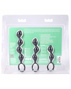 Набір анальних іграшок Doc Johnson Mood Naughty Contour Beads Trainer Set