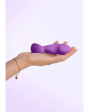 Вібромасажер простати S Pleasures Premium Cozy, Purple, з рельєфною головкою, 10 режимів Вібромасажер простати S Pleasures Premium Cozy, Purple, з рельєфною головкою, 10 режимів