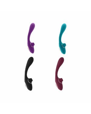 Вібратор S Pleasures Dual Suction - Turquoise Вібратор S Pleasures Dual Suction - Turquoise