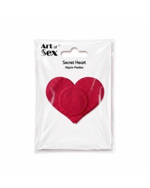 Пестис-сердечка Art of Sex - Secret Heart, червоний