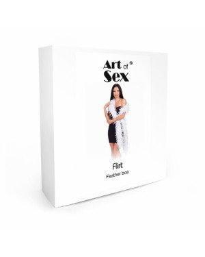 Боа з пір’я Art of Sex, довжина 2 метри, колір білий Боа з пір’я Art of Sex, довжина 2 метри, колір білий