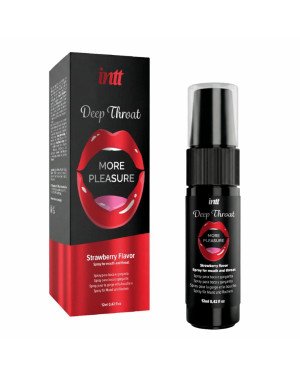 Спрей для глибокого мінету Intt Deep Throat Oral Spray Strawberry (12 мл)