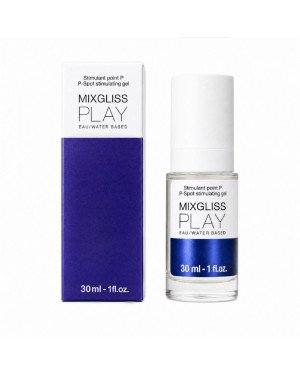 Анальна стимулювальна змазка MixGliss PLAY P-Spot Stimulant (30 мл), ефект 2в1 тепло-холод