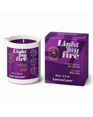 БДСМ-свічка низькотемпературна Love To Love LIGHT MY FIRE - WAX PLAY 65 г