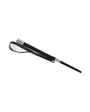 Стек Liebe Seele Flower Rhythm - Black and Red Leather Flowers Riding Crop