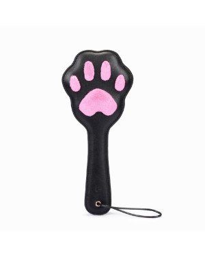 Паддл у вигляді кошачої лапки Liebe Seele Round Paddle Black/Pink