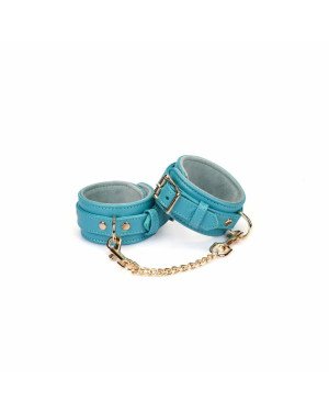 Поножі Liebe Seele Blue Lamb Leather Ankle Cuffs with Velvet Lining