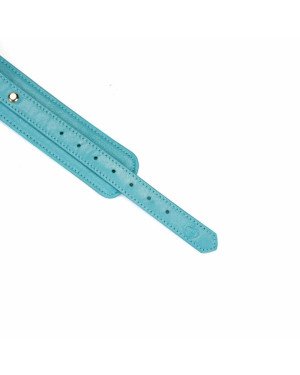 Поножі Liebe Seele Blue Lamb Leather Ankle Cuffs with Velvet Lining