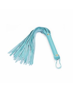 Флогер Liebe Seele Blue Lamb leather Flogger with Velvet Lining