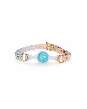 Кляп Liebe Seele Crystal Ball Gag - Blue (Small Ball)