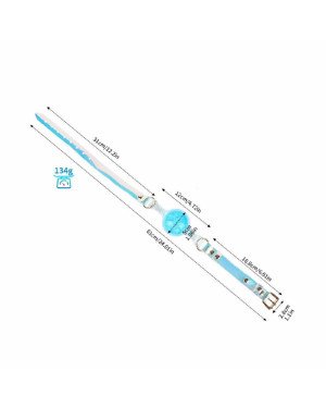 Кляп Liebe Seele Crystal Ball Gag - Blue (Large Ball) Кляп Liebe Seele Crystal Ball Gag - Blue (Large Ball)