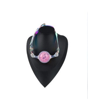 Кляп Liebe Seele Crystal Ball Gag - Pink (Small Ball) Кляп Liebe Seele Crystal Ball Gag - Pink (Small Ball)