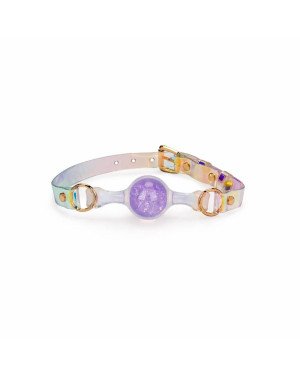 Кляп Liebe Seele Crystal Ball Gag - Purple (Small Ball)