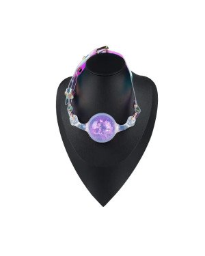 Кляп Liebe Seele Crystal Ball Gag - Purple (Large Ball) Кляп Liebe Seele Crystal Ball Gag - Purple (Large Ball)