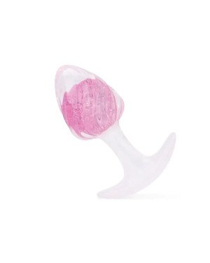 Анальна пробка Liebe Seele Icecream-shaped Crystal Anal Plug - Pink Small