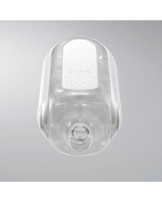 Мастурбатор Tenga Flip Zero White, змінна інтенсивність стимуляції, розкладний