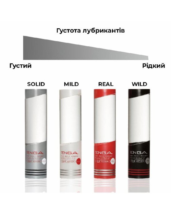 Лубрикант стандартної консистенції Tenga Hole Lotion Real (170 мл) на водній основі, універсальний Лубрикант стандартної консистенції Tenga Hole Lotion Real (170 мл) на водній основі, універсальний