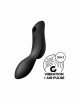 Вакуумний стимулятор з вібрацією Satisfyer Curvy Trinity 2 Black Вакуумний стимулятор з вібрацією Satisfyer Curvy Trinity 2 Black