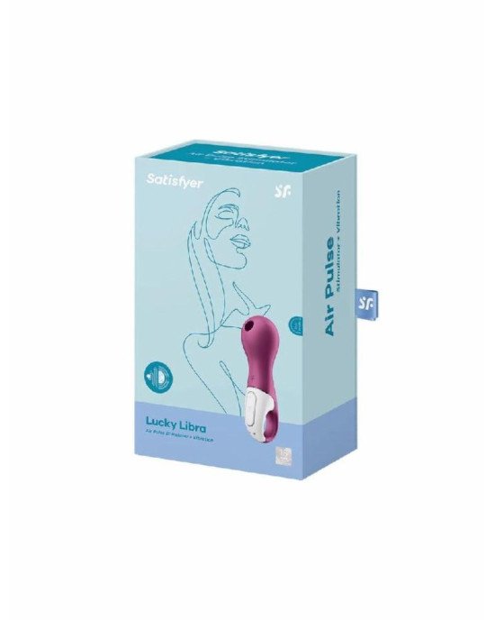 Вібромасажер із вакуумною стимуляцією Satisfyer Lucky Libra Вібромасажер із вакуумною стимуляцією Satisfyer Lucky Libra