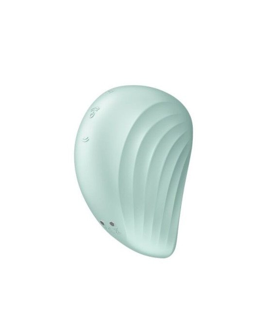 Вакуумний кліторальний стимулятор із вібрацією Satisfyer Pearl Diver Mint Вакуумний кліторальний стимулятор із вібрацією Satisfyer Pearl Diver Mint