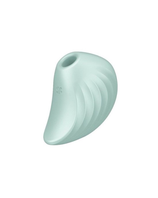 Вакуумний кліторальний стимулятор із вібрацією Satisfyer Pearl Diver Mint Вакуумний кліторальний стимулятор із вібрацією Satisfyer Pearl Diver Mint