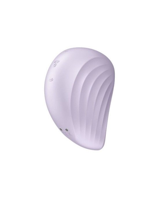 Вакуумний кліторальний стимулятор із вібрацією Satisfyer Pearl Diver Violet Вакуумний кліторальний стимулятор із вібрацією Satisfyer Pearl Diver Violet