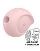 Вакуумний кліторальний стимулятор із вібрацією Satisfyer Sugar Rush Rose Вакуумний кліторальний стимулятор із вібрацією Satisfyer Sugar Rush Rose