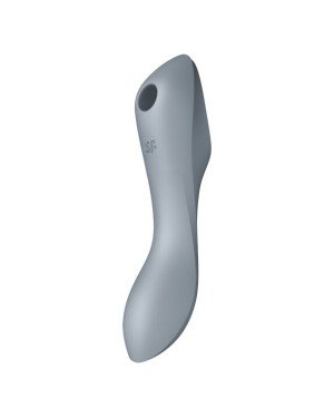 Вакуумний стимулятор з вібрацією Satisfyer Curvy Trinity 3 BlueGrey