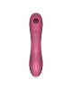 Вакуумний стимулятор із вібрацією Satisfyer Curvy Trinity 3 Red Вакуумний стимулятор із вібрацією Satisfyer Curvy Trinity 3 Red