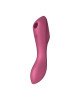 Вакуумний стимулятор із вібрацією Satisfyer Curvy Trinity 3 Red Вакуумний стимулятор із вібрацією Satisfyer Curvy Trinity 3 Red