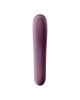 Вакуумний стимулятор з вібрацією Satisfyer Dual Kiss Wine Red Вакуумний стимулятор з вібрацією Satisfyer Dual Kiss Wine Red