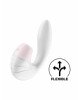 Вакуумний вібратор Satisfyer Supernova White, 2 положення ствола Вакуумний вібратор Satisfyer Supernova White, 2 положення ствола