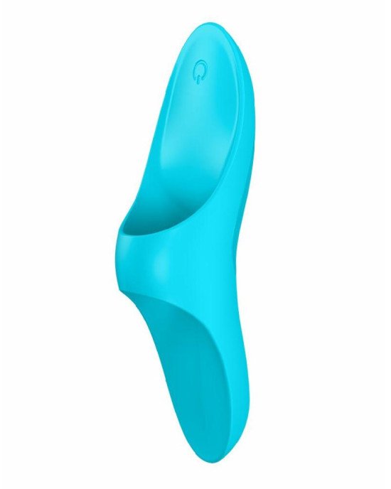 Вібратор на палець Satisfyer Teaser Light Blue Вібратор на палець Satisfyer Teaser Light Blue