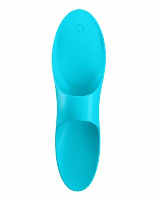 Вібратор на палець Satisfyer Teaser Light Blue Вібратор на палець Satisfyer Teaser Light Blue
