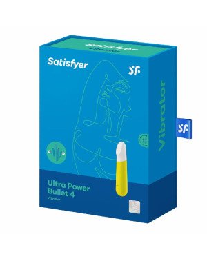 Віброкуля перезаряджаєма Satisfyer Ultra Power Bullet 4 Yellow Віброкуля перезаряджаєма Satisfyer Ultra Power Bullet 4 Yellow