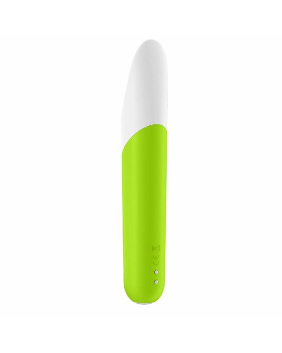 Мінівібратор із гнучким язичком Satisfyer Ultra Power Bullet 7 Green Мінівібратор із гнучким язичком Satisfyer Ultra Power Bullet 7 Green