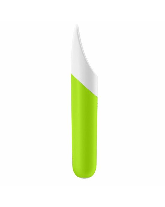 Мінівібратор із гнучким язичком Satisfyer Ultra Power Bullet 7 Green Мінівібратор із гнучким язичком Satisfyer Ultra Power Bullet 7 Green