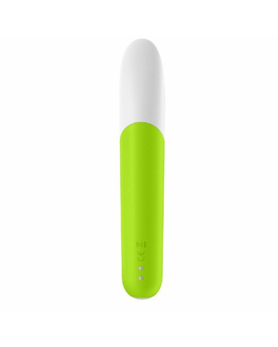 Мінівібратор із гнучким язичком Satisfyer Ultra Power Bullet 7 Green Мінівібратор із гнучким язичком Satisfyer Ultra Power Bullet 7 Green