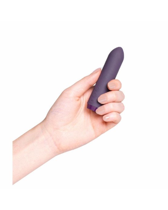Мінівібратор Je Joue - Classic Bullet Vibrator Purple з глибокою вібрацією і фіксацією на палець Мінівібратор Je Joue - Classic Bullet Vibrator Purple з глибокою вібрацією і фіксацією на палець