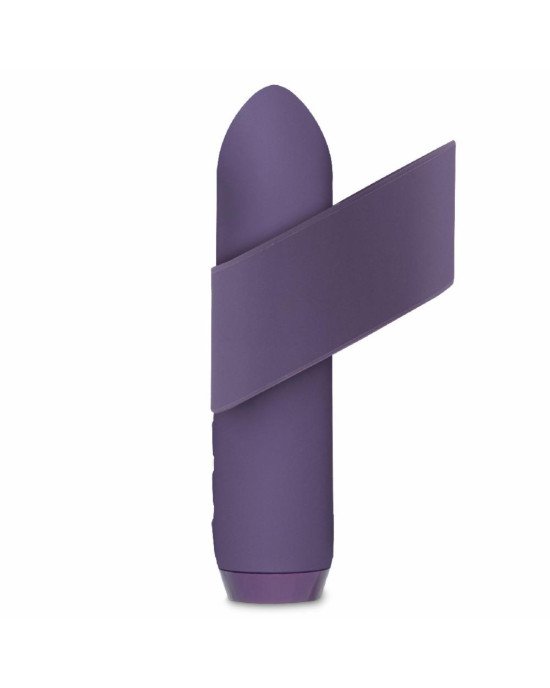 Мінівібратор Je Joue - Classic Bullet Vibrator Purple з глибокою вібрацією і фіксацією на палець Мінівібратор Je Joue - Classic Bullet Vibrator Purple з глибокою вібрацією і фіксацією на палець