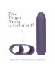 Мінівібратор Je Joue - Classic Bullet Vibrator Purple з глибокою вібрацією і фіксацією на палець Мінівібратор Je Joue - Classic Bullet Vibrator Purple з глибокою вібрацією і фіксацією на палець