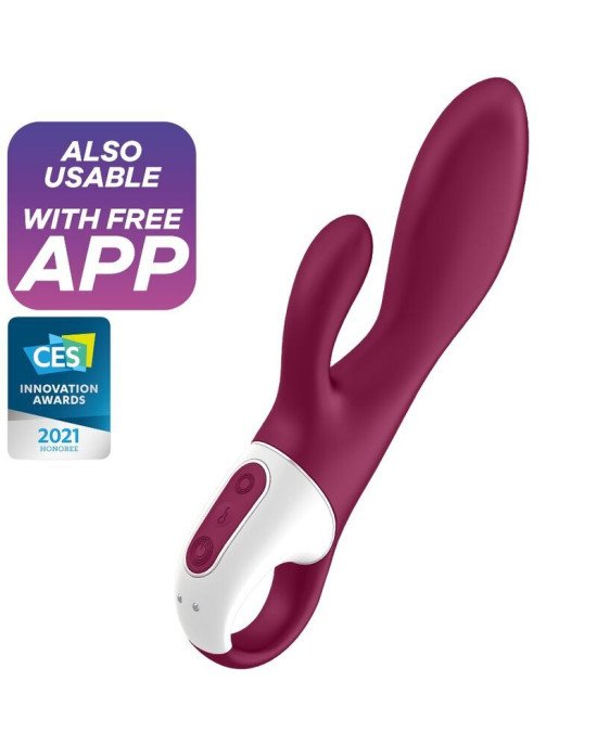 Смарт вібратор-кролик із підігрівом Satisfyer Heated Affair Смарт вібратор-кролик із підігрівом Satisfyer Heated Affair