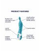 Вібратор для точки А Satisfyer A-Mazing 2 Turquoise Вібратор для точки А Satisfyer A-Mazing 2 Turquoise