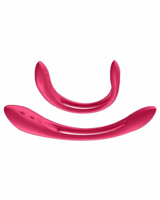 Універсальний гнучкий вібратор для пар Satisfyer Elastic Joy Red Універсальний гнучкий вібратор для пар Satisfyer Elastic Joy Red