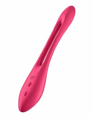 Універсальний гнучкий вібратор для пар Satisfyer Elastic Joy Red
